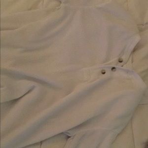 button up white shirt